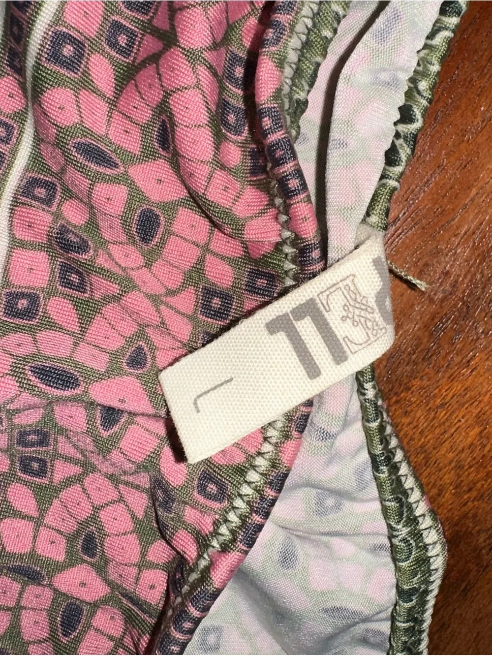 Lionheart set Olive Green Floral Bralette and Bikini Set
